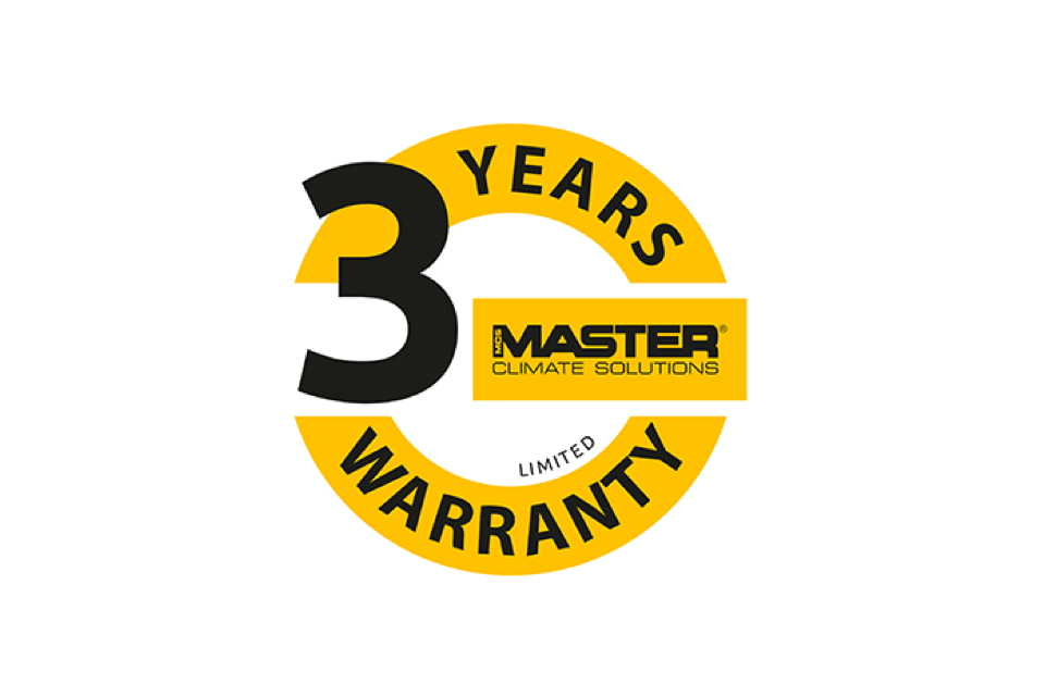 Warranty master 3 years