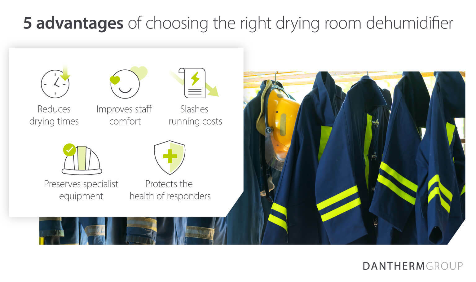 5 advantages of choosing the right drying room dehumidifier