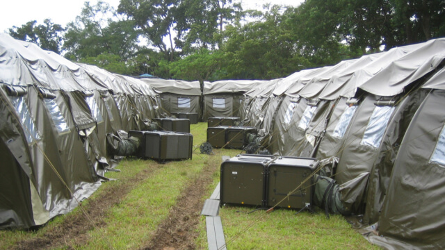 Obóz terenowy Dantherm AC M18