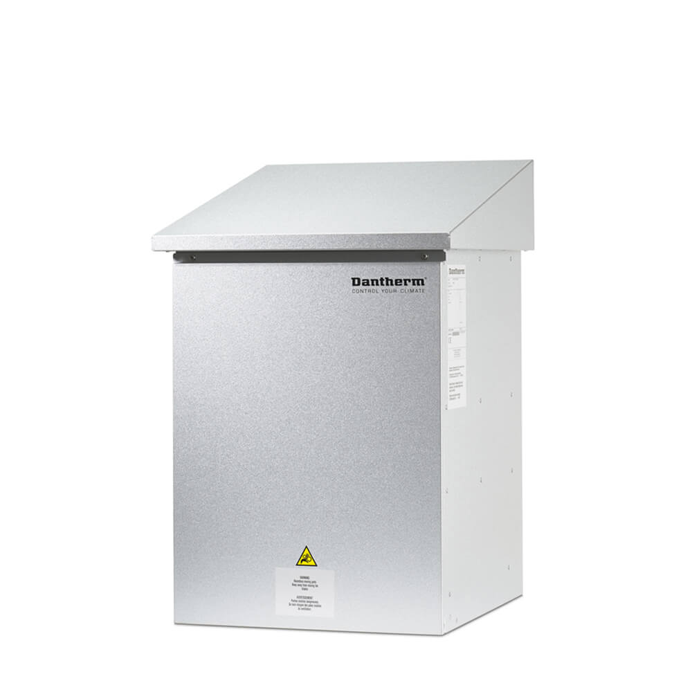 Dantherm Flexibox 900 exterior frente – unidad de refrigeración libre