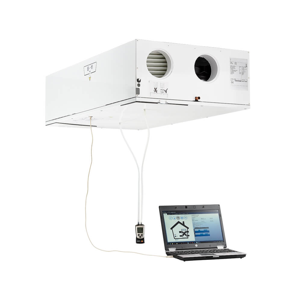 Dantherm HCC 2 con PC Tool HPT 1 – unidad de ventilación residencial