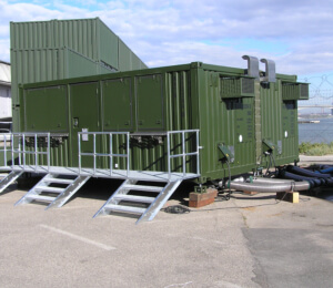 Dantherm AC-M10 Container-Kühler Installation