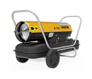 Master B100 – direct oil fired heater