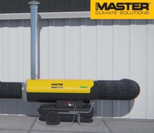 Master BV heaters with air recycling video