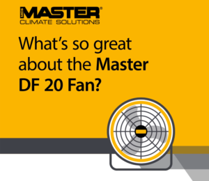 Master DF 20 fan powerful durable versatile